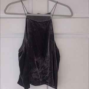 Aritzia Velour Top
